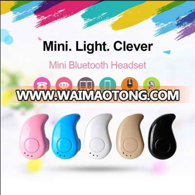 2018 Mini wireless earphone, Mini Sport Wireless Stereo Headphone Headset for iPhone 8 Samsung note 7